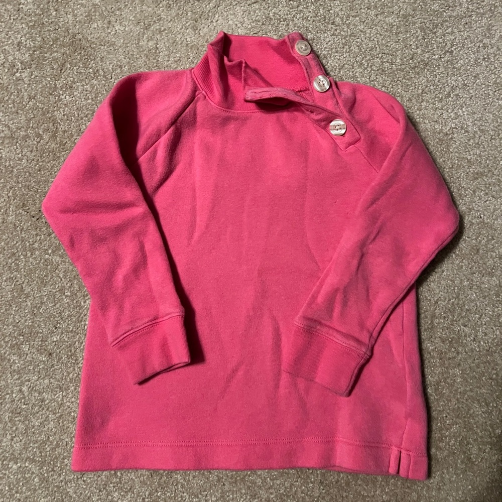 Crewcuts Vibrant Pink Button-Up Sweater